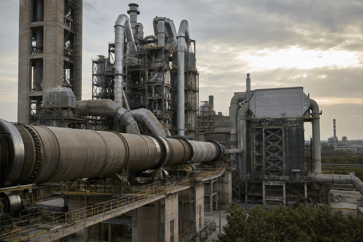 Process-level carbon intensity reduction across kiln operations
